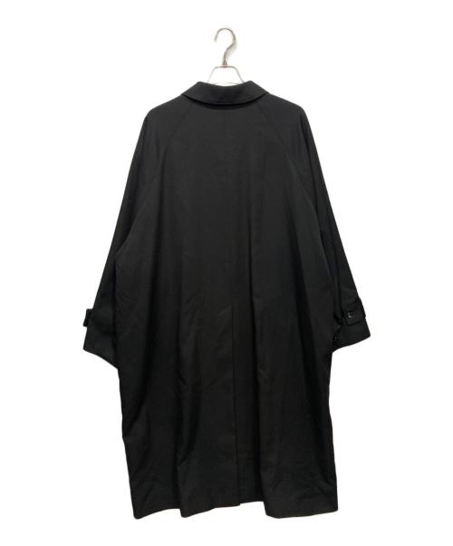 My Beautiful Landlet（マイビューティフルランドレット）My Beautiful Landlet (マイビューティフルランドレット) HARUTO PROCESSED WOOL LONG COAT ウール ロング コート ブラック サイズ:Ｍの古着・服飾アイテム