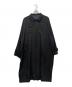 My Beautiful Landlet（マイビューティフルランドレット）の古着「HARUTO PROCESSED WOOL LONG COAT ウール ロング コート」｜ブラック