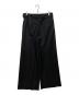 JIL SANDER (ジルサンダー) Fine Wool Gabardine Relaxed Fit Trousers ブラック サイズ:44：40000円
