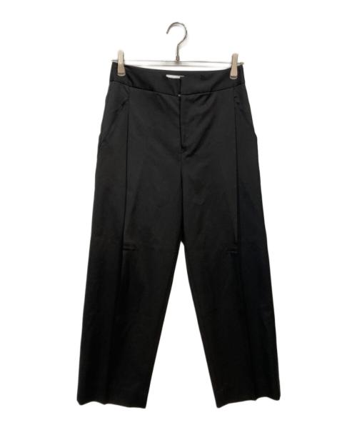 JOHN SMEDLEY（ジョンスメドレー）JOHN SMEDLEY (ジョンスメドレー) ウールテーパードパンツ ブラック サイズ:2の古着・服飾アイテム