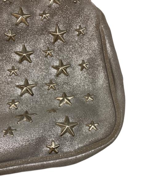 JIMMY CHOO（ジミーチュウ）JIMMY CHOO (ジミーチュウ) クラッチバッグ シルバーの古着・服飾アイテム