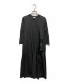 noir kei ninomiyaノワール ケイ ニノミヤ）の古着「フリルワンピース」｜ブラック