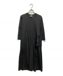 noir kei ninomiya（ノワール ケイ ニノミヤ）の古着「フリルワンピース」｜ブラック