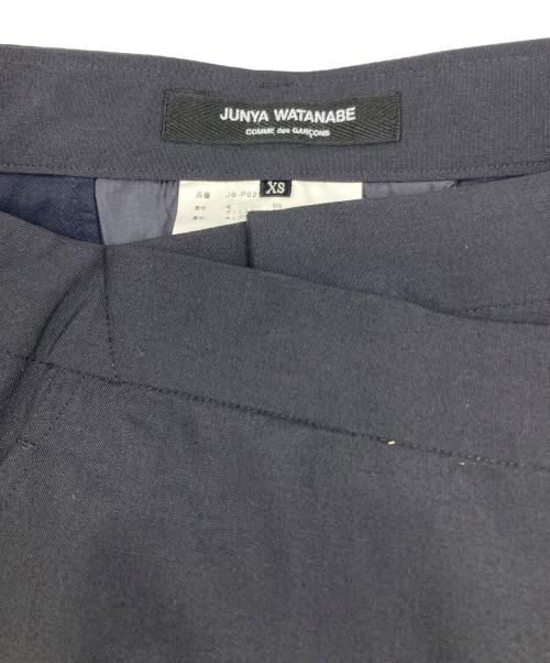 JUNYA WATANABE COMME des GARCONS（ジュンヤワタナベ コムデギャルソン）JUNYA WATANABE COMME des GARCONS ((ジュンヤワタナベ コムデギャルソン) ラップワイドパンツ ブラック サイズ:XSの古着・服飾アイテム