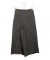 JUNYA WATANABE COMME des GARCONS ((ジュンヤワタナベ コムデギャルソン) ラップワイドパンツ ブラック サイズ:XS：15000円