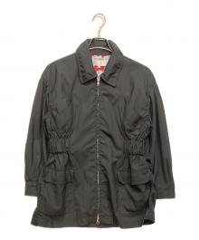 TAO COMME des GARCONS（タオ コムデギャルソン）の古着「ウールエステルトロ先染めジャケット」｜ブラック