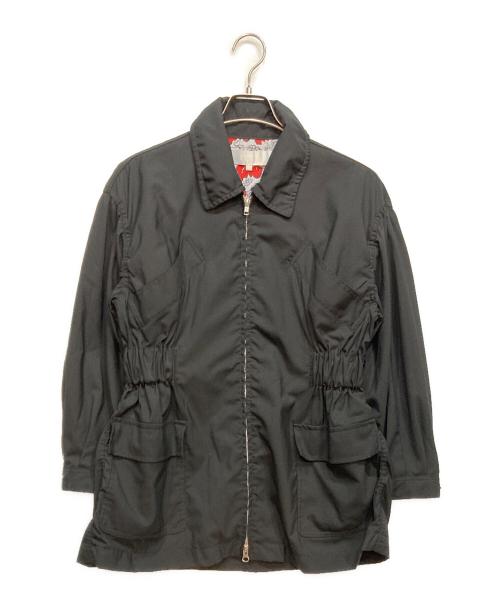 TAO COMME des GARCONS（タオ コムデギャルソン）TAO COMME des GARCONS (タオ コムデギャルソン) ウールエステルトロ先染めジャケット ブラック サイズ:Ｍの古着・服飾アイテム