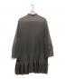 JUNYA WATANABE COMME des GARCONS ((ジュンヤワタナベ コムデギャルソン) プリーツ切替シャツワンピース ブラック サイズ:XS：30000円