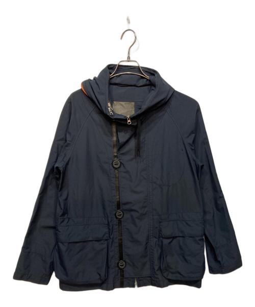 PPFM（ピーピーエフエム）PPFM (ピーピーエフエム) ナイロンジャケット ネイビー サイズ:Ｍの古着・服飾アイテム