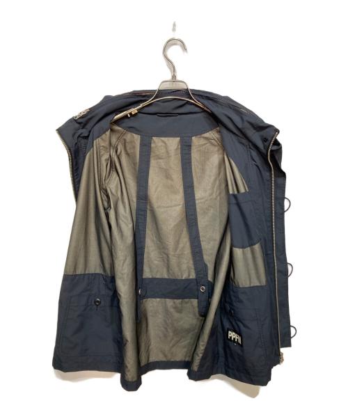PPFM（ピーピーエフエム）PPFM (ピーピーエフエム) ナイロンジャケット ネイビー サイズ:Ｍの古着・服飾アイテム