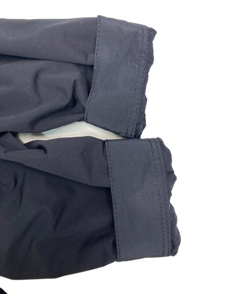 tricot COMME des GARCONS（トリココムデギャルソン）tricot COMME des GARCONS (トリココムデギャルソン) 丸襟切替ダブルブレストステンカラーコート ブラック サイズ:Sの古着・服飾アイテム