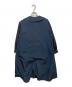 tricot COMME des GARCONS (トリココムデギャルソン) 丸襟切替ダブルブレストステンカラーコート ブラック サイズ:S：30000円