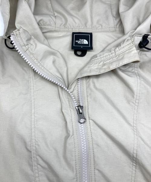 THE NORTH FACE（ザ ノース フェイス）THE NORTH FACE (ザ ノース フェイス) ショートコンパクトジャケット ベージュ サイズ:Lの古着・服飾アイテム