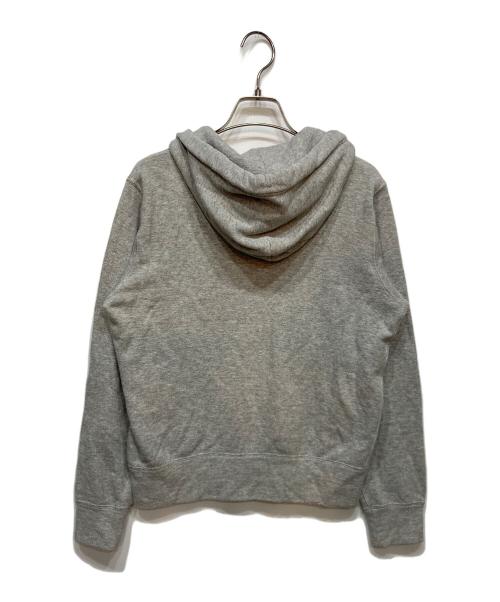 PLAY COMME des GARCONS（プレイコムデギャルソン）PLAY COMME des GARCONS (プレイコムデギャルソン) ハートワッペンジップパーカー グレー サイズ:Mの古着・服飾アイテム