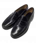 G.H.BASSジーエイチバス）の古着「LARSON Moc Penny Loafer」｜ブラック