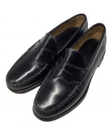 G.H.BASS（ジーエイチバス）の古着「LARSON Moc Penny Loafer」｜ブラック