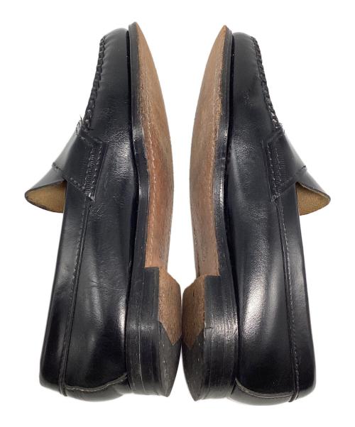 G.H.BASS（ジーエイチバス）G.H.BASS (ジーエイチバス) LARSON Moc Penny Loafer ブラック サイズ:61/2の古着・服飾アイテム