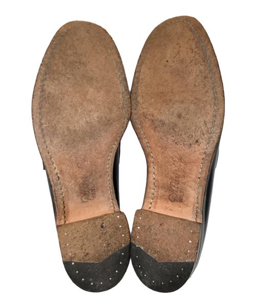 G.H.BASS（ジーエイチバス）G.H.BASS (ジーエイチバス) LARSON Moc Penny Loafer ブラック サイズ:61/2の古着・服飾アイテム