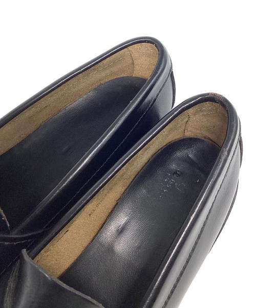 G.H.BASS（ジーエイチバス）G.H.BASS (ジーエイチバス) LARSON Moc Penny Loafer ブラック サイズ:61/2の古着・服飾アイテム