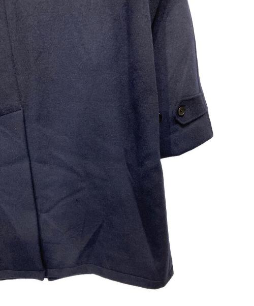 417 by EDIFICE（417 バイ エディフィス）417 by EDIFICE (417 バイ エディフィス) ウールミックス マックコート ネイビー サイズ:Lの古着・服飾アイテム