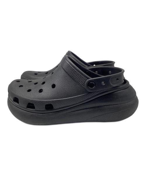 crocs（クロックス）crocs (クロックス) メガクラッシュクロッグサンダル ブラック サイズ:7の古着・服飾アイテム