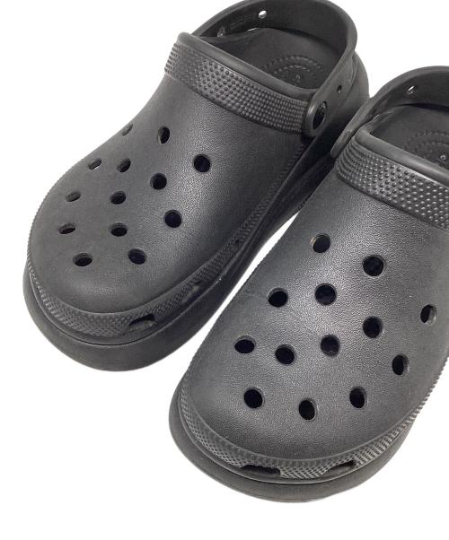 crocs（クロックス）crocs (クロックス) メガクラッシュクロッグサンダル ブラック サイズ:7の古着・服飾アイテム