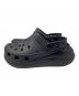 crocs (クロックス) メガクラッシュクロッグサンダル ブラック サイズ:7：6000円