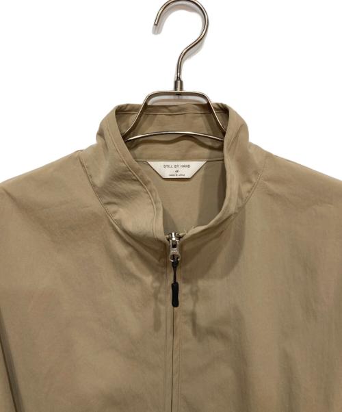 STILL BY HAND（スティルバイハンド）STILL BY HAND (スティルバイハンド) Half zip anorak ベージュ サイズ:48の古着・服飾アイテム