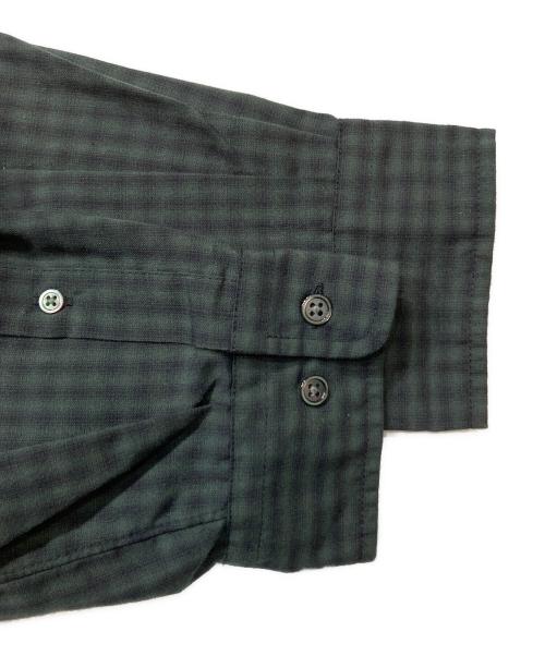 STEVEN ALAN（スティーブンアラン）STEVEN ALAN (スティーブンアラン) ピンオックス チェック レギュラーカラー シャツ グリーン サイズ:Sの古着・服飾アイテム