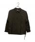 STEVEN ALAN（スティーブンアラン）の古着「チェック ジップ プルオーバー シャツ LOOSE」｜ブラウン