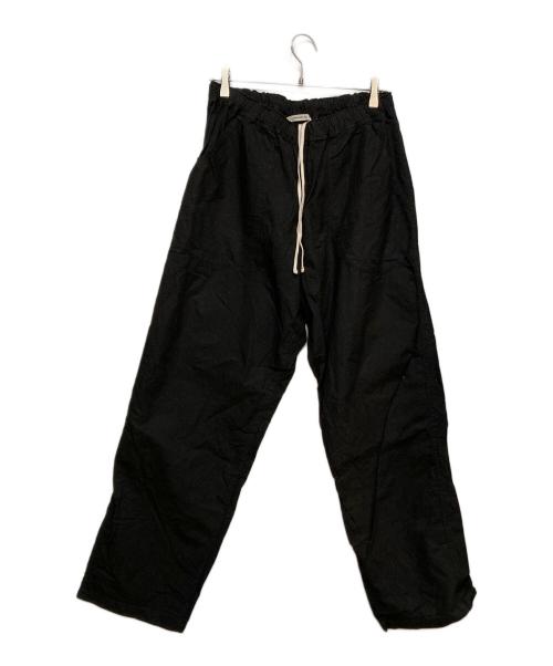 ordinary fits（オーディナリーフィッツ）ordinary fits (オーディナリーフィッツ) イージーベイカーパンツ ブラック サイズ:Ｍの古着・服飾アイテム