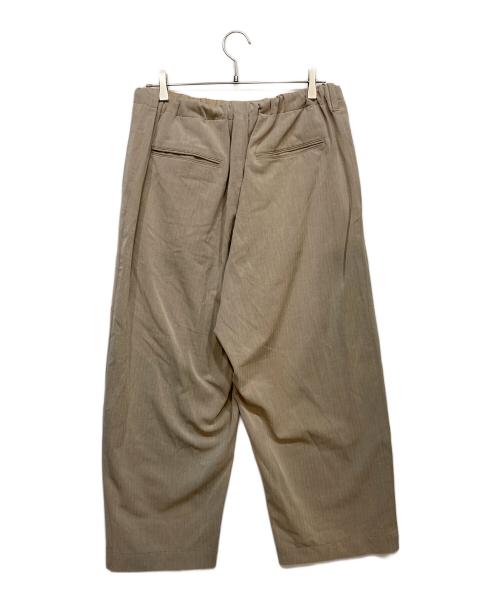 JOHNBULL（ジョンブル）JOHNBULL (ジョンブル) ヘリンボーンイージーワイドパンツ ベージュ サイズ:Ｍの古着・服飾アイテム