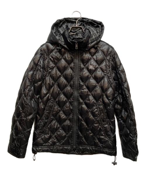 BURBERRY BLACK LABEL（バーバリーブラックレーベル）BURBERRY BLACK LABEL (バーバリーブラックレーベル) キルティングダウンジャケット ブラック サイズ:Lの古着・服飾アイテム