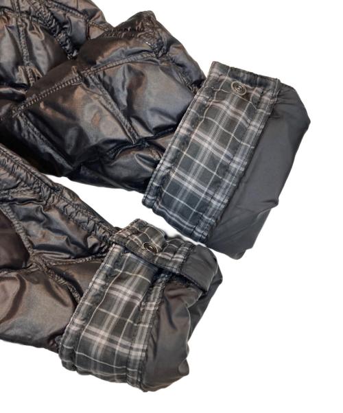 BURBERRY BLACK LABEL（バーバリーブラックレーベル）BURBERRY BLACK LABEL (バーバリーブラックレーベル) キルティングダウンジャケット ブラック サイズ:Lの古着・服飾アイテム