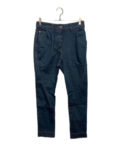 Vivienne Westwood RED LABEL（ヴィヴィアンウエストウッドレッドレーベル）Vivienne Westwood RED LABEL (ヴィヴィアンウエストウッドレッドレーベル) オーブ刺繍デニムパンツ インディゴ サイズ:Ｍの古着・服飾アイテム