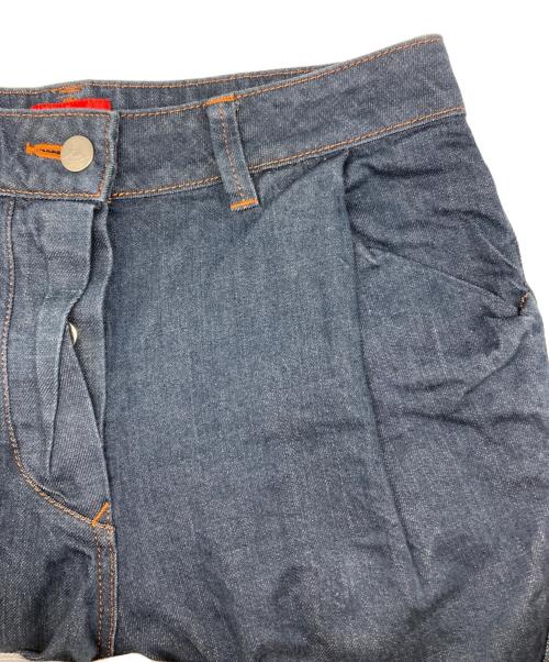 Vivienne Westwood RED LABEL（ヴィヴィアンウエストウッドレッドレーベル）Vivienne Westwood RED LABEL (ヴィヴィアンウエストウッドレッドレーベル) オーブ刺繍デニムパンツ インディゴ サイズ:Ｍの古着・服飾アイテム