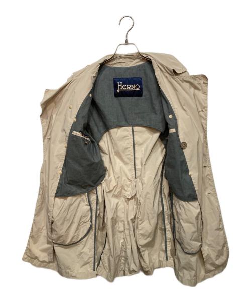 HERNO（ヘルノ）HERNO (ヘルノ) トレンチコート ベージュ サイズ:46の古着・服飾アイテム