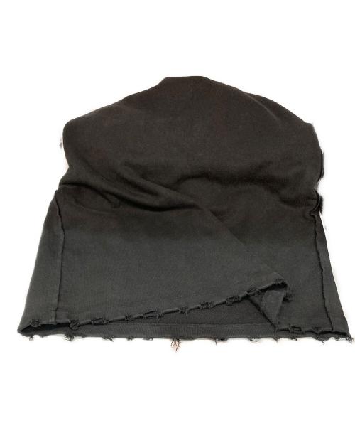 PERVERZE（パーバーズ）PERVERZE (パーバーズ) ダメージ加工パーカー ブラック サイズ:FREEの古着・服飾アイテム