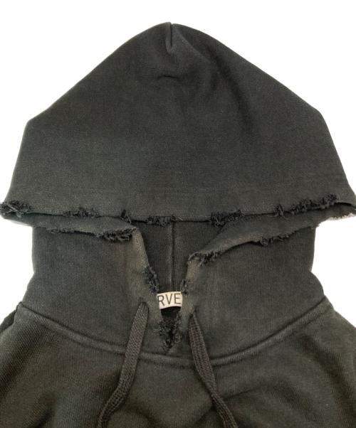 PERVERZE（パーバーズ）PERVERZE (パーバーズ) ダメージ加工パーカー ブラック サイズ:FREEの古着・服飾アイテム