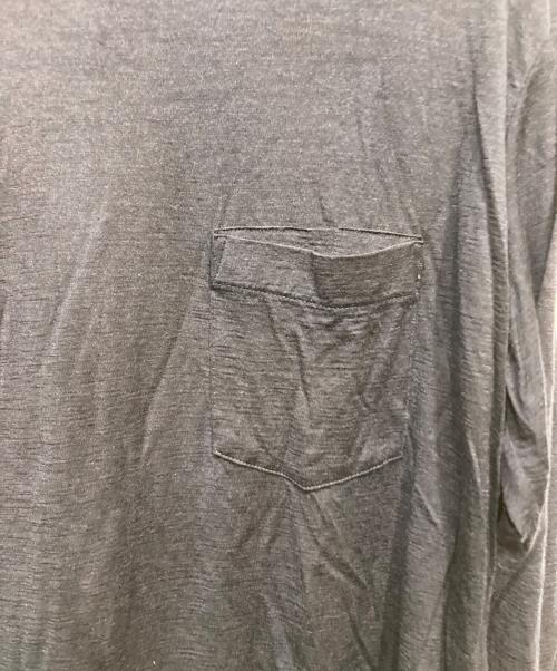 Icebreaker（アイスブレーカー）Icebreaker (アイスブレーカー) 150 ロングスリーブ ポケット ティー ネイビー サイズ:Ｍの古着・服飾アイテム