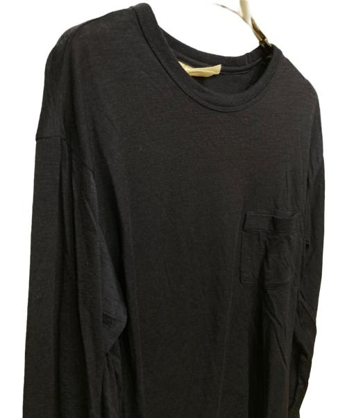 Icebreaker（アイスブレーカー）Icebreaker (アイスブレーカー) 150 ロングスリーブ ポケット ティー ネイビー サイズ:Ｍの古着・服飾アイテム