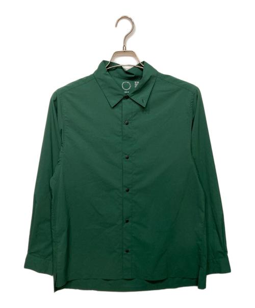 山と道（ヤマトミチ）山と道 (ヤマトミチ) UL shirt グリーン サイズ:Ｍの古着・服飾アイテム