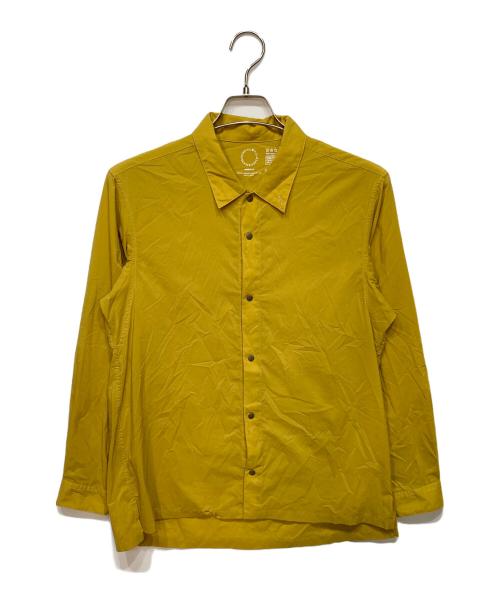 山と道（ヤマトミチ）山と道 (ヤマトミチ) UL shirt イエロー サイズ:Ｍの古着・服飾アイテム