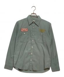 WACKO MARIA（ワコマリア）の古着「ワークシャツ」｜グリーン