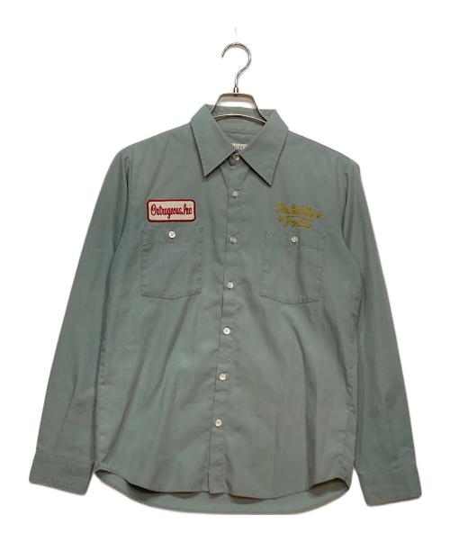 WACKO MARIA（ワコマリア）WACKO MARIA (ワコマリア) ワークシャツ グリーン サイズ:Sの古着・服飾アイテム