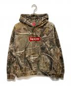 SUPREMEシュプリーム）の古着「Box Logo Hooded Sweatshirt Realtree AP Camo」｜ブラウン
