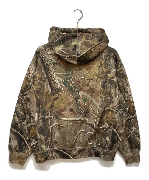SUPREME（シュプリーム）Supreme (シュプリーム) Box Logo Hooded Sweatshirt Realtree AP Camo ブラウン サイズ:Lの古着・服飾アイテム