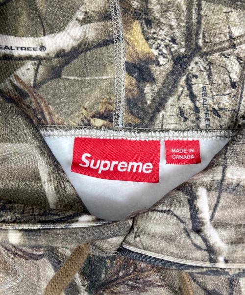 SUPREME（シュプリーム）Supreme (シュプリーム) Box Logo Hooded Sweatshirt Realtree AP Camo ブラウン サイズ:Lの古着・服飾アイテム