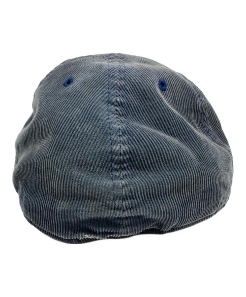 New Era（ニューエラ）New Era (ニューエラ) Corduroy Box Logo Cap ネイビーの古着・服飾アイテム