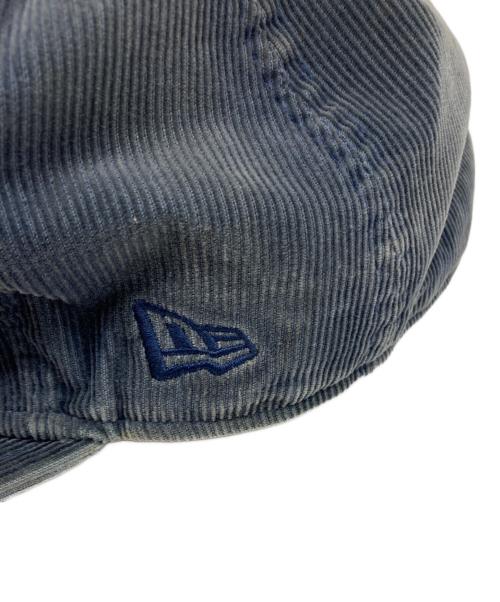 New Era（ニューエラ）New Era (ニューエラ) Corduroy Box Logo Cap ネイビーの古着・服飾アイテム